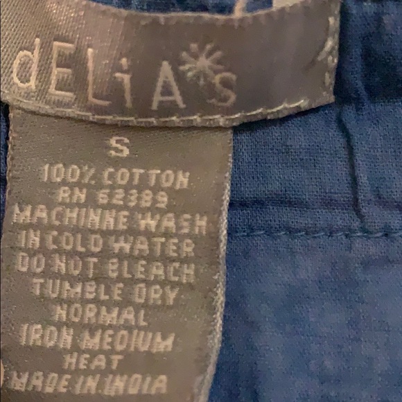 Delia’s Tricolor Tye Dye Cotton Tank - Picture 3 of 4